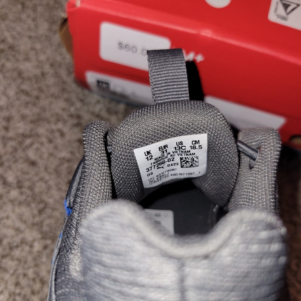 PUMA Axelion Spirit Running Shoe 13c - Picture 5 of 7